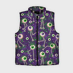 Женский жилет Глаза на костях паттерн