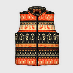 Женский жилет Египетский паттерн