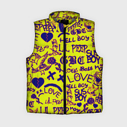 Женский жилет Lil peep rap pattern