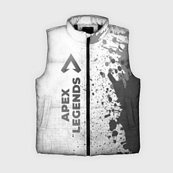 Женский жилет Apex Legends - white gradient по-вертикали, цвет: 3D-черный