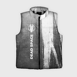 Женский жилет Dead Space - grey gradient по-вертикали, цвет: 3D-черный