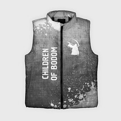 Женский жилет Children of Bodom - grey gradient вертикально
