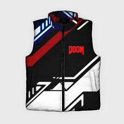 Женский жилет Doom steel geometry, цвет: 3D-красный