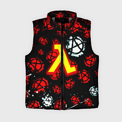 Женский жилет Half life anarhy, цвет: 3D-светло-серый