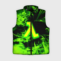 Женский жилет Half life кислотное лого огонь, цвет: 3D-светло-серый