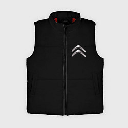 Женский жилет Citroen logo auto, цвет: 3D-красный