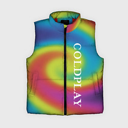 Женский жилет Coldplay moon music album, цвет: 3D-красный