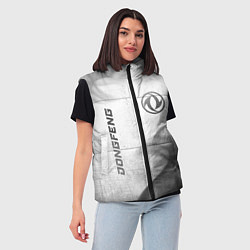 Женский жилет Dongfeng - white gradient вертикально, цвет: 3D-черный — фото 2