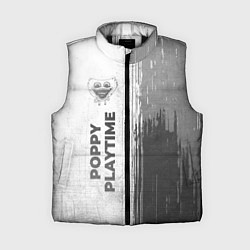 Женский жилет Poppy Playtime - white gradient по-вертикали, цвет: 3D-черный