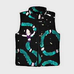 Женский жилет Змейки на охоте, цвет: 3D-черный