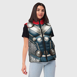 Женский жилет Костюм Тора Бога грома, цвет: 3D-черный — фото 2