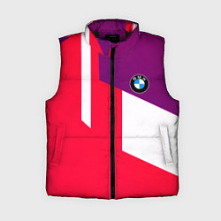 Женский жилет BMW geometry sport, цвет: 3D-черный