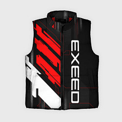 Женский жилет Exeed - red uniform, цвет: 3D-красный