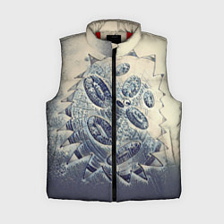 Женский жилет Синяя кровь, цвет: 3D-красный