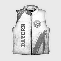 Женский жилет Bayern - white gradient вертикально, цвет: 3D-черный