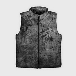 Женский жилет Абстракция - grunge break, цвет: 3D-черный