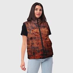 Женский жилет Абстракция - rusty mood, цвет: 3D-светло-серый — фото 2