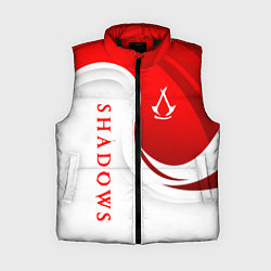 Женский жилет Assassins creed - shadows, цвет: 3D-черный