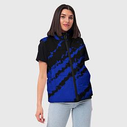 Женский жилет The color is black and blue, цвет: 3D-светло-серый — фото 2