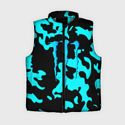 Женский жилет Monster energy камуфляж голубой, цвет: 3D-светло-серый