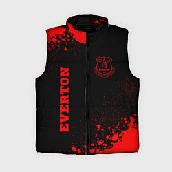 Женский жилет Everton - red gradient вертикально