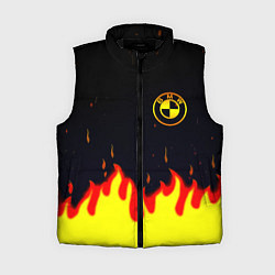 Женский жилет BMW огненный, цвет: 3D-черный