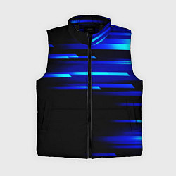 Женский жилет Color blue black