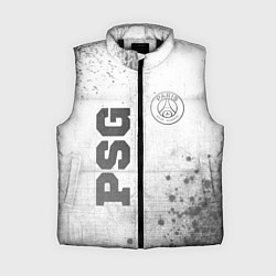 Женский жилет PSG - white gradient вертикально