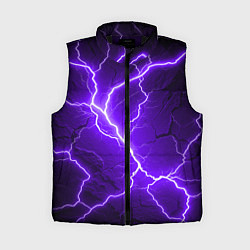 Женский жилет Color purple black, цвет: 3D-черный