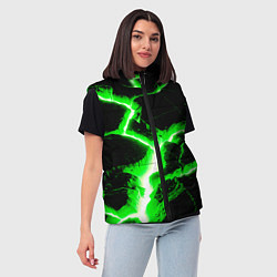 Женский жилет Разлом, цвет: 3D-черный — фото 2