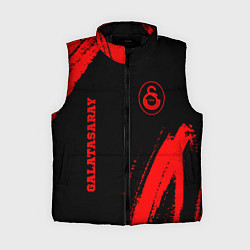 Женский жилет Galatasaray - red gradient вертикально