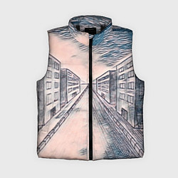 Женский жилет Сумрачный город