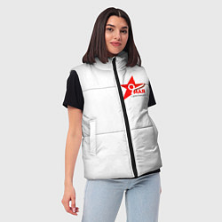 Женский жилет Праздник-9 мая, цвет: 3D-черный — фото 2