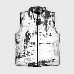 Женский жилет Color black and white, цвет: 3D-черный