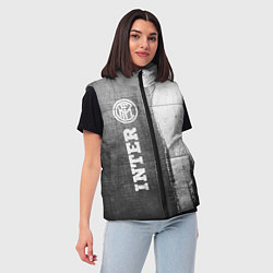 Женский жилет Inter - grey gradient по-вертикали, цвет: 3D-черный — фото 2