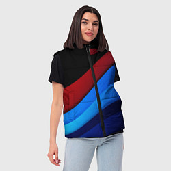 Женский жилет Multicoloured, цвет: 3D-черный — фото 2