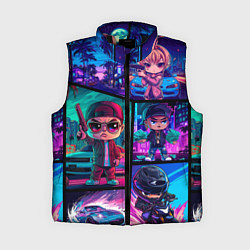 Женский жилет GTA chibi style