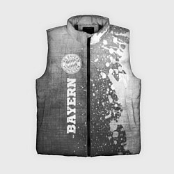 Женский жилет Bayern - grey gradient по-вертикали, цвет: 3D-черный