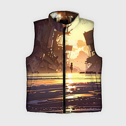 Женский жилет Аниме под солнцем