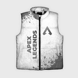Женский жилет Apex Legends - white gradient вертикально, цвет: 3D-черный
