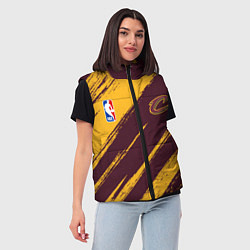 Женский жилет Кливленд Кавальерс - команда НБА, цвет: 3D-черный — фото 2