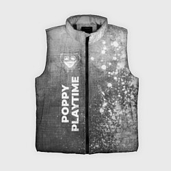 Женский жилет Poppy Playtime - grey gradient по-вертикали, цвет: 3D-черный