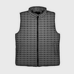 Женский жилет Стальная кольчуга воинов, цвет: 3D-черный