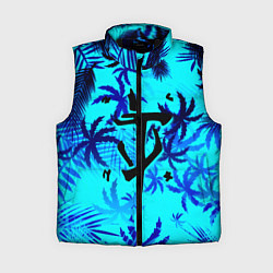 Женский жилет Doom неоновые тропики
