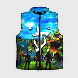 Женский жилет Fortnite x doom logo