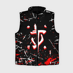 Женский жилет Doom краски штрихи