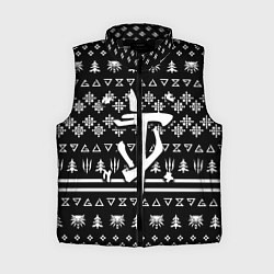 Женский жилет Doom x witcher pattern