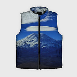 Женский жилет Эльбрус с облаками