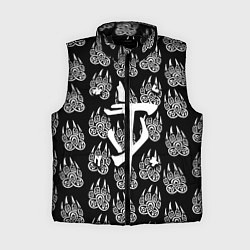 Женский жилет Doom хищник леса, цвет: 3D-черный