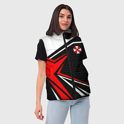 Женский жилет Umbrella - red uniform, цвет: 3D-черный — фото 2